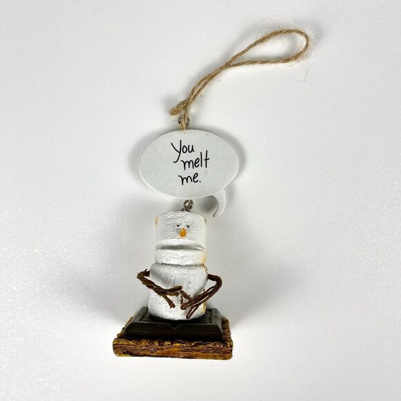 Midwest-CBK The Original S'mores Toasted Christmas Resin Ornament You Melt Me 4" - Picture 6 of 9
